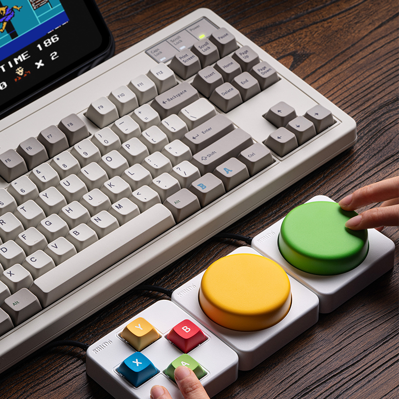 8BitDo Keyboard Extensions - Super Buttons Super ABXY Super Stick - Keyboard Control Add-On for Supported Products