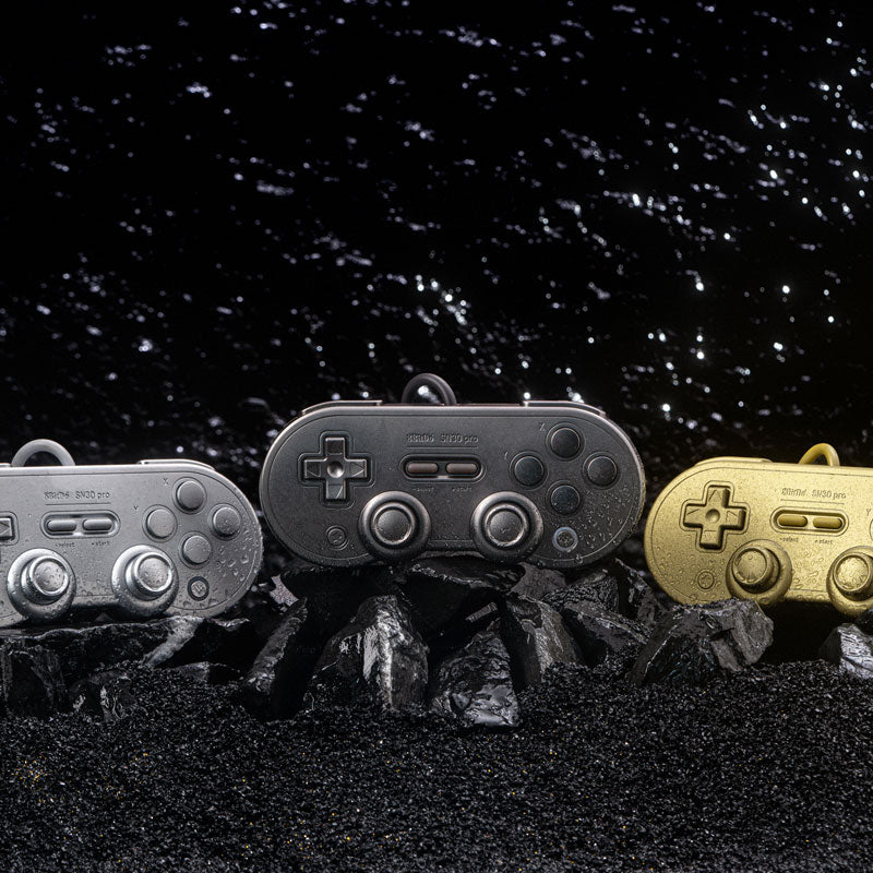 8BitDo SN30 Pro - Space Gray Limited Edition - Controller Edition with Practical Input Features