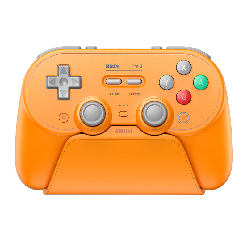 8BitDo Pro 3 Bluetooth Gamepad - Controller Edition with Practical Input Features