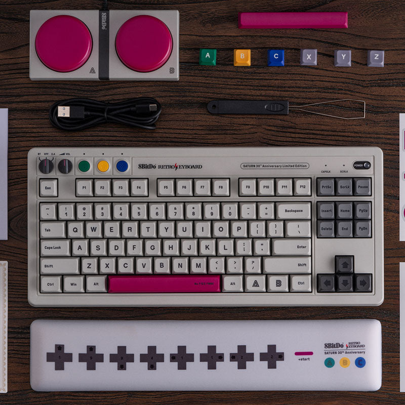 Retro Mechanical Keyboard - S Edition - Keyboard Collection for Gaming and Daily Typing