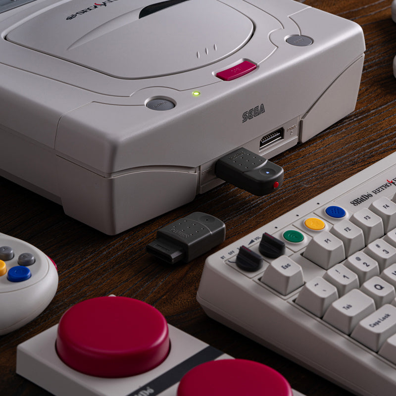 8BitDo Retro Receiver for Saturn - Gaming Adapter Edition for Compatible Devices