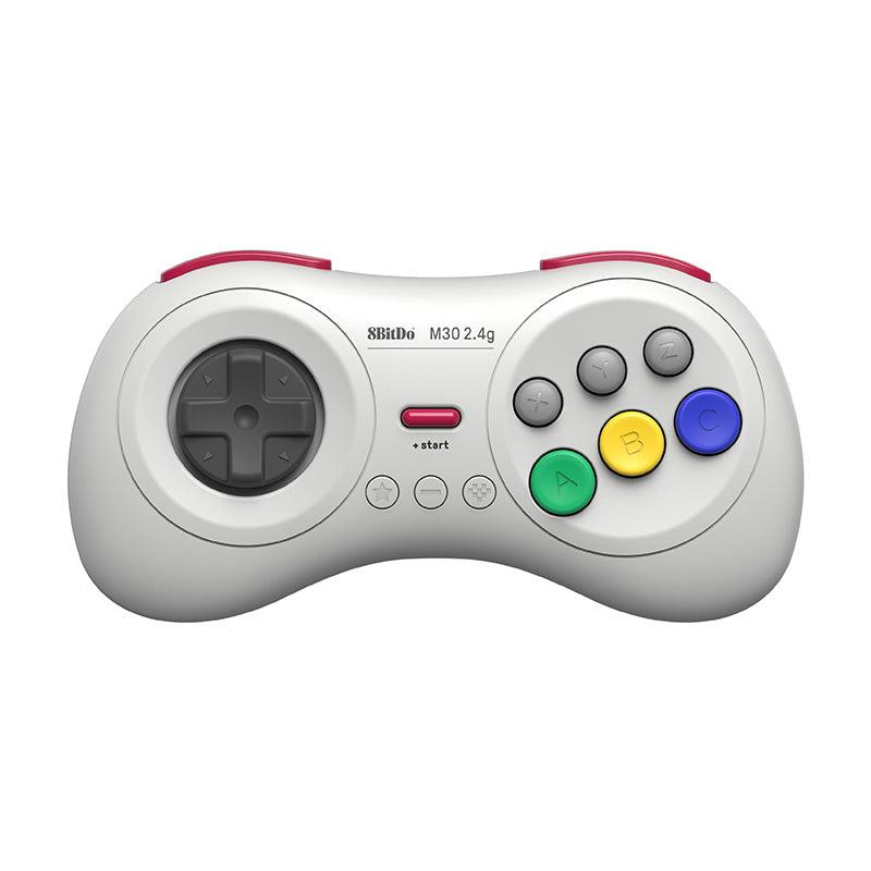 8BitDo M30 2.4G Controller for Sega Genesis Mini & Mega Drive Mini - Controller Edition with Practical Input Features