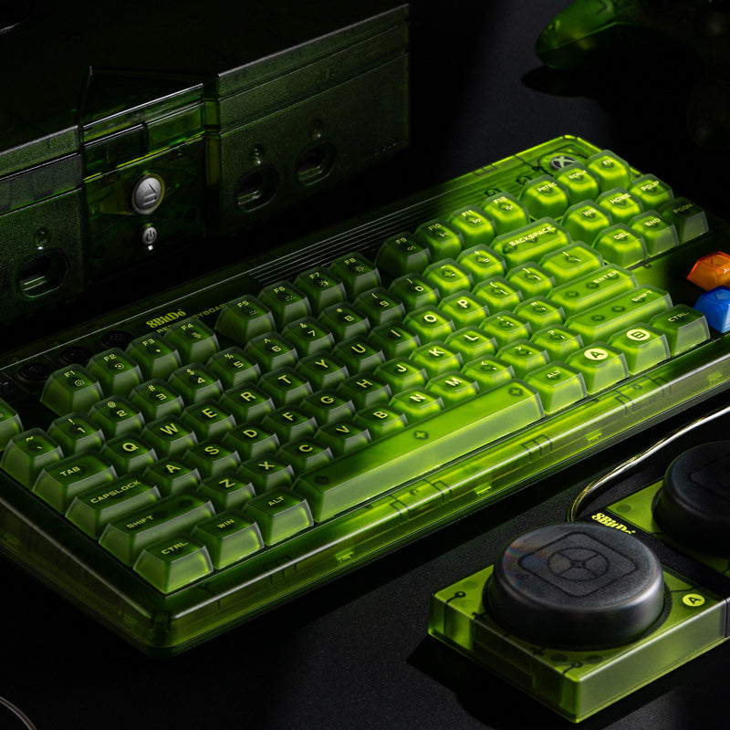 8BitDo Retro 87 Mechanical Keyboard - Xbox Edition - Keyboard Collection for Gaming and Daily Typing