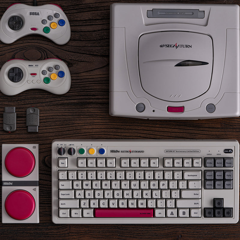 8BitDo Retro Receiver for Saturn - Gaming Adapter Edition for Compatible Devices