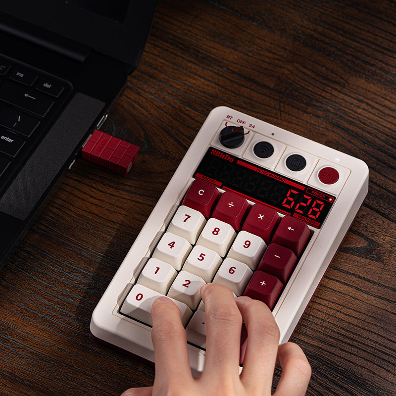 8BitDo Retro 18 Mechanical Numpad - Keyboard Collection for Gaming and Daily Typing