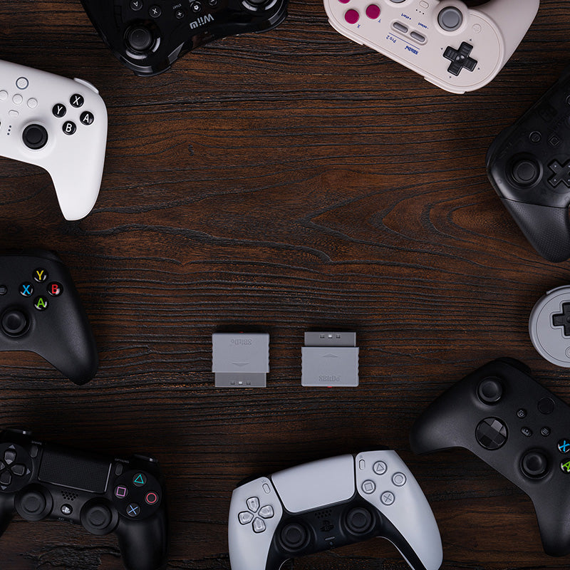 8BitDo Retro Receiver for PS1 PS2 - Gaming Adapter Edition for Compatible Devices