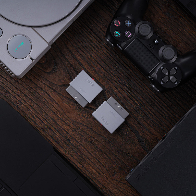8BitDo Retro Receiver for PS1 PS2 - Gaming Adapter Edition for Compatible Devices