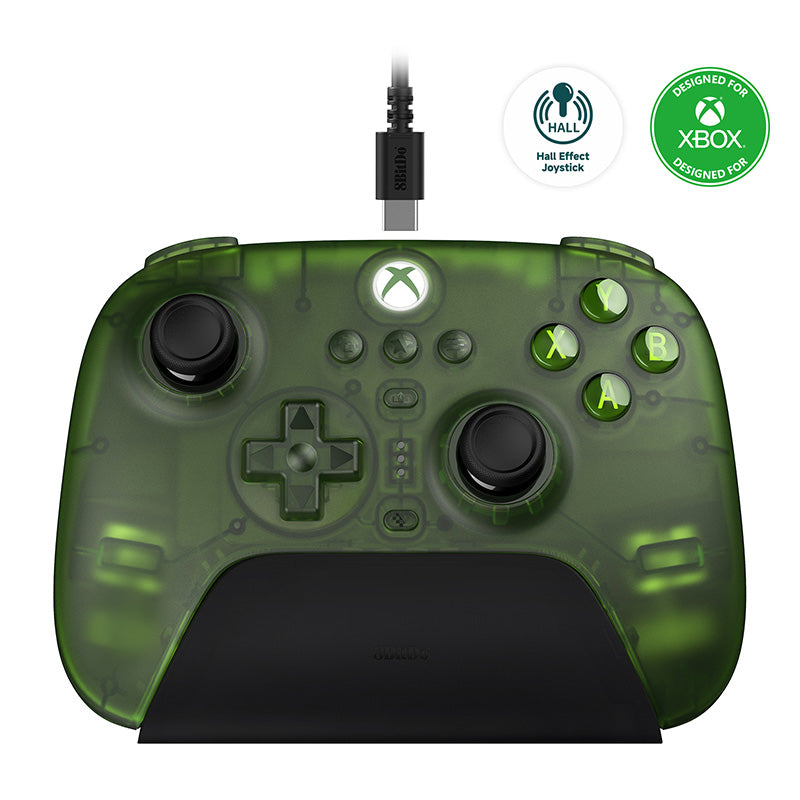 8BitDo Ultimate 3-mode Controller for Xbox (Wired for Xbox Series X|S and Xbox One Wireless for Windows and Android) - Controller Edition with Practical Input Features