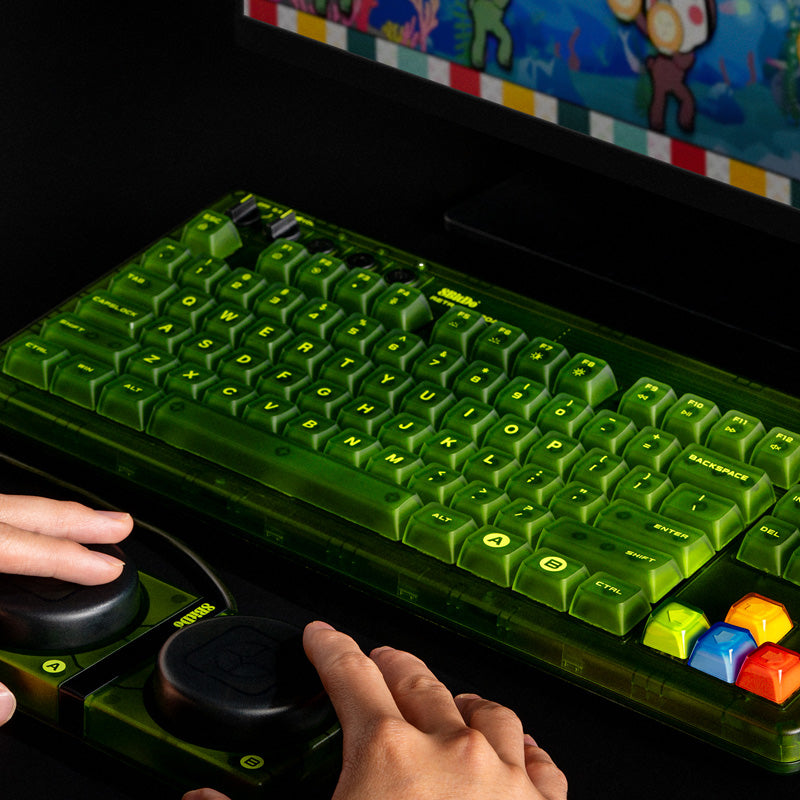 8BitDo Retro 87 Mechanical Keyboard - Xbox Edition - Keyboard Collection for Gaming and Daily Typing