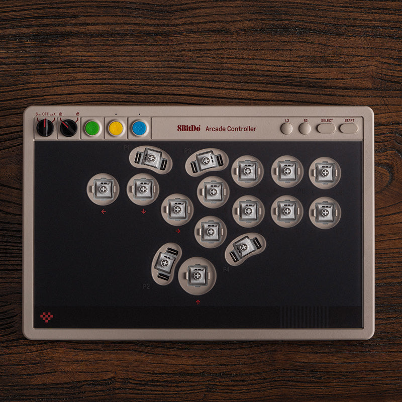 8BitDo Arcade Controller - Arcade Control Design for Supported Platforms