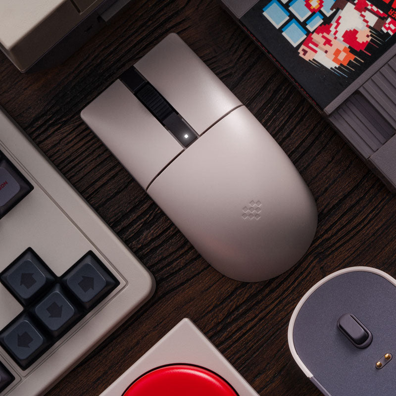 8BitDo Retro R8 Mouse - N Edition - Mouse Edition for Flexible Computer Use