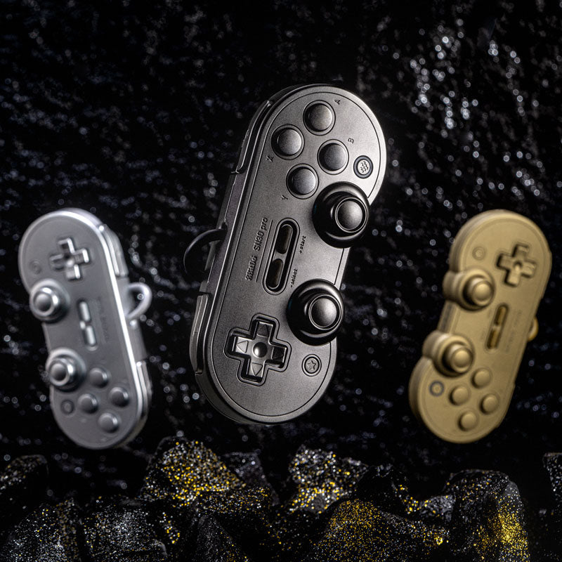 8BitDo SN30 Pro - Space Gray Limited Edition - Controller Edition with Practical Input Features