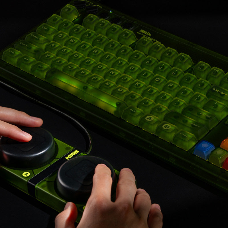 8BitDo Retro 87 Mechanical Keyboard - Xbox Edition - Keyboard Collection for Gaming and Daily Typing