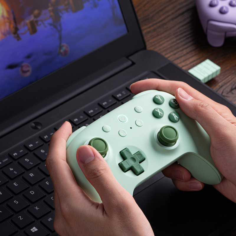 8BitDo Ultimate 2C Wireless Controller (PC) - Controller Edition with Practical Input Features