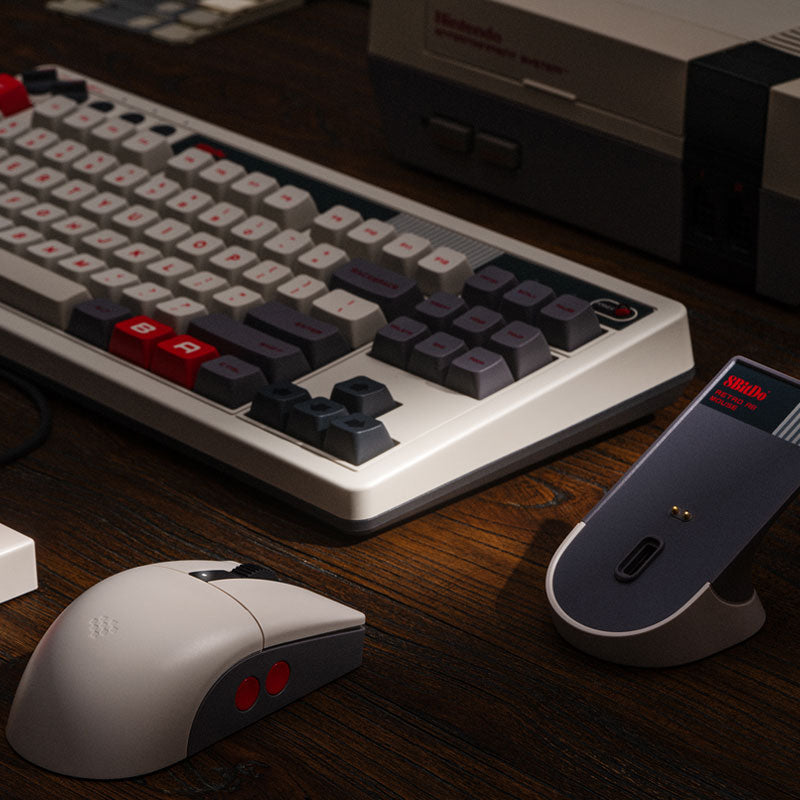 8BitDo Retro R8 Mouse - N Edition - Mouse Edition for Flexible Computer Use
