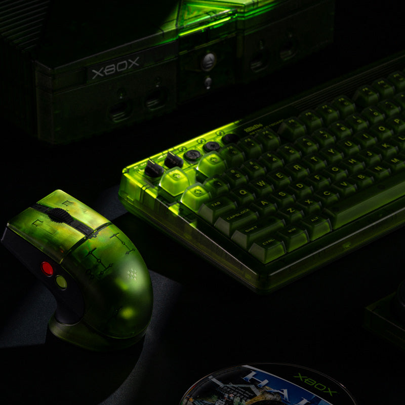 8BitDo Retro R8 Mouse - Xbox Edition - Mouse Edition for Flexible Computer Use
