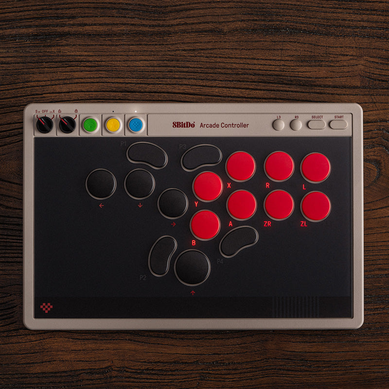 8BitDo Arcade Controller - Arcade Control Design for Supported Platforms