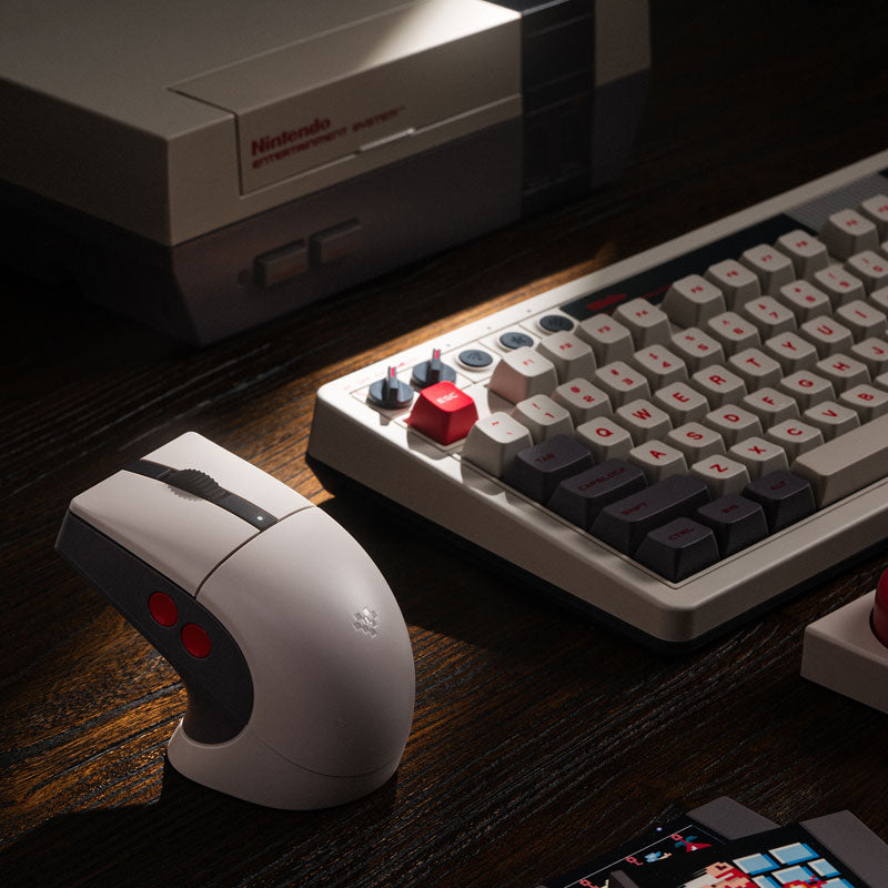 8BitDo Retro R8 Mouse - N Edition - Mouse Edition for Flexible Computer Use
