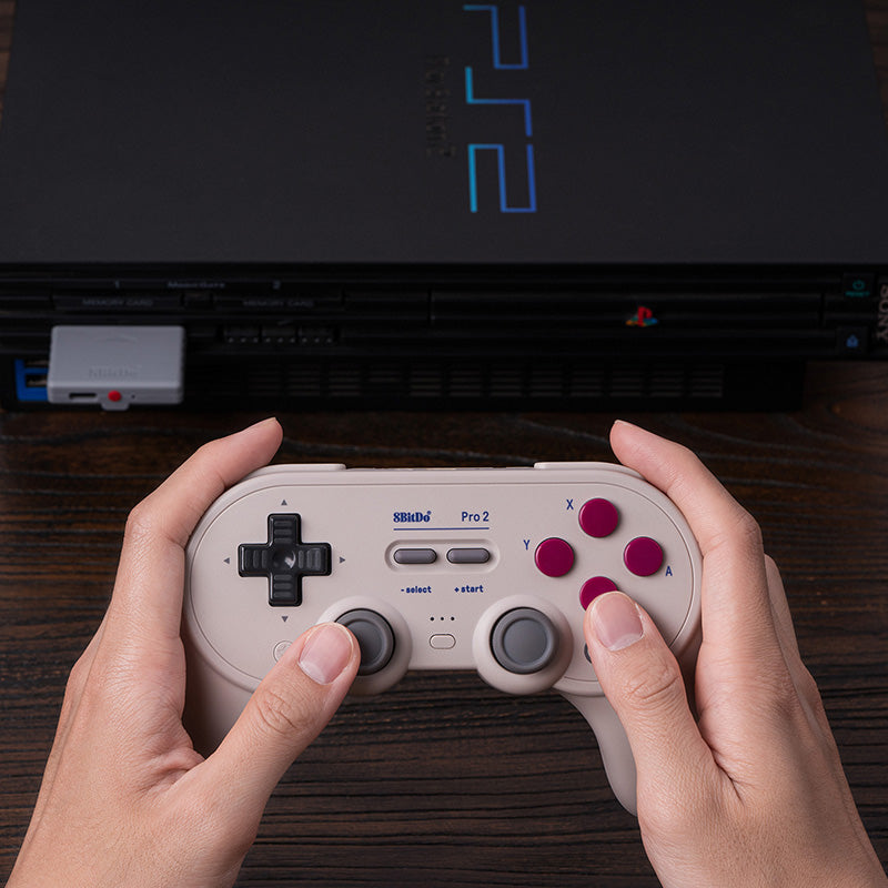 8BitDo Retro Receiver for PS1 PS2 - Gaming Adapter Edition for Compatible Devices