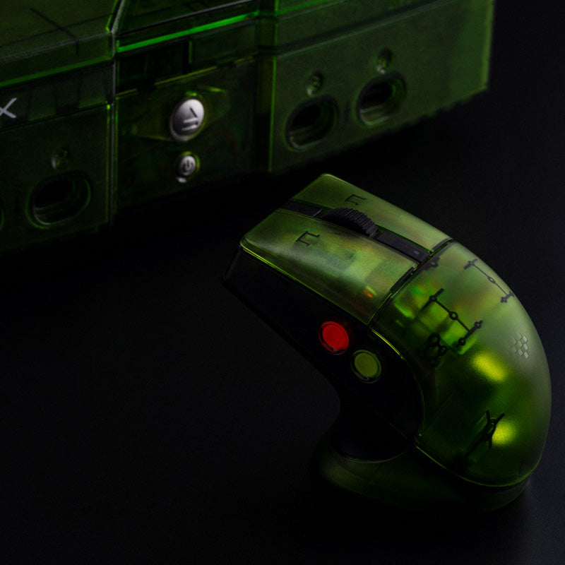 8BitDo Retro R8 Mouse - Xbox Edition - Mouse Edition for Flexible Computer Use