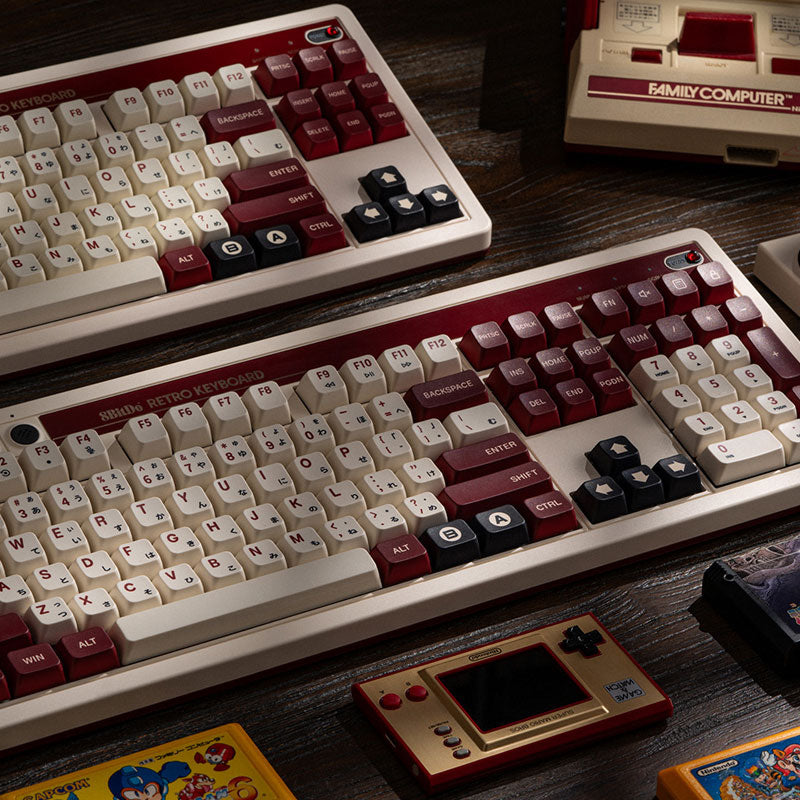 8BitDo Retro 108 Mechanical Keyboard - Keyboard Collection for Gaming and Daily Typing