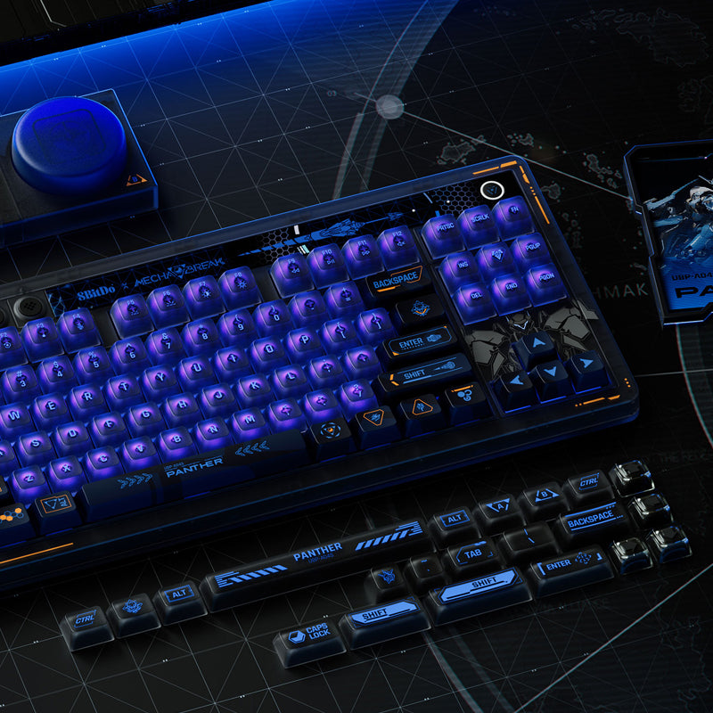 8BitDo Retro 87 Mechanical Keyboard - Mecha BREAK - Keyboard Collection for Gaming and Daily Typing