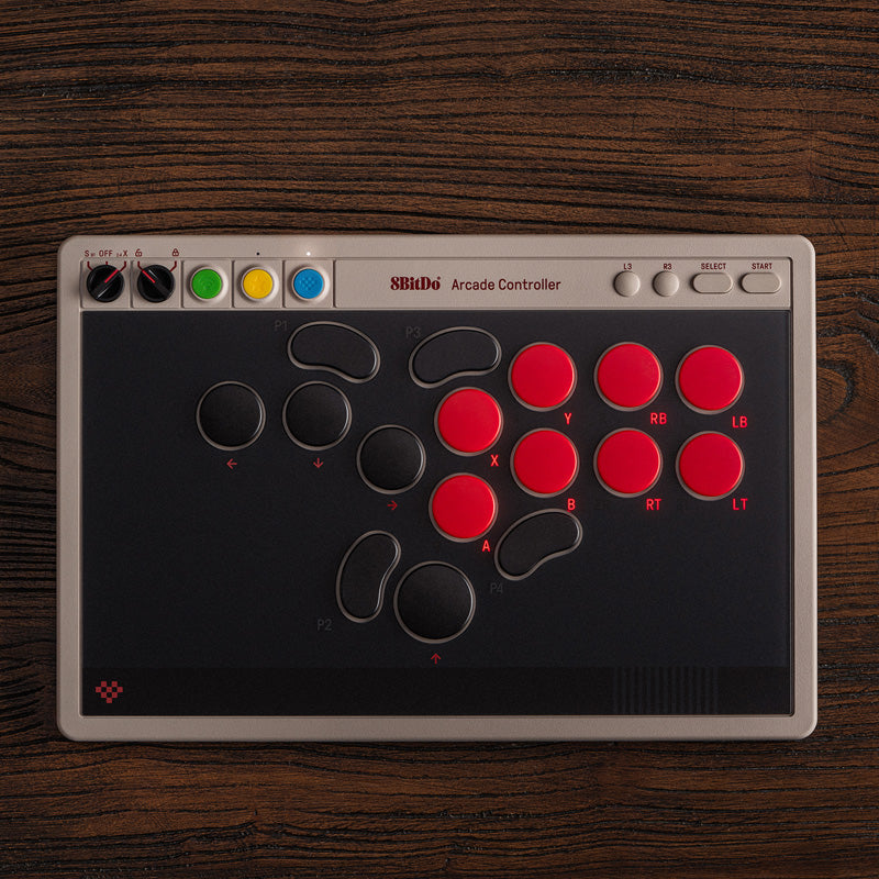 8BitDo Arcade Controller - Arcade Control Design for Supported Platforms