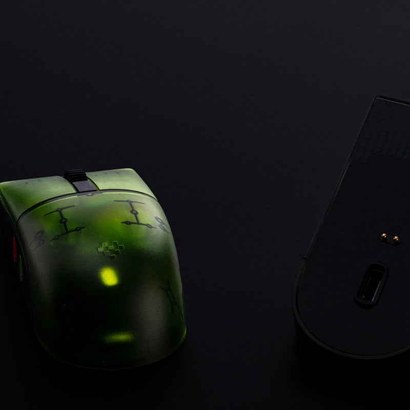 8BitDo Retro R8 Mouse - Xbox Edition - Mouse Edition for Flexible Computer Use