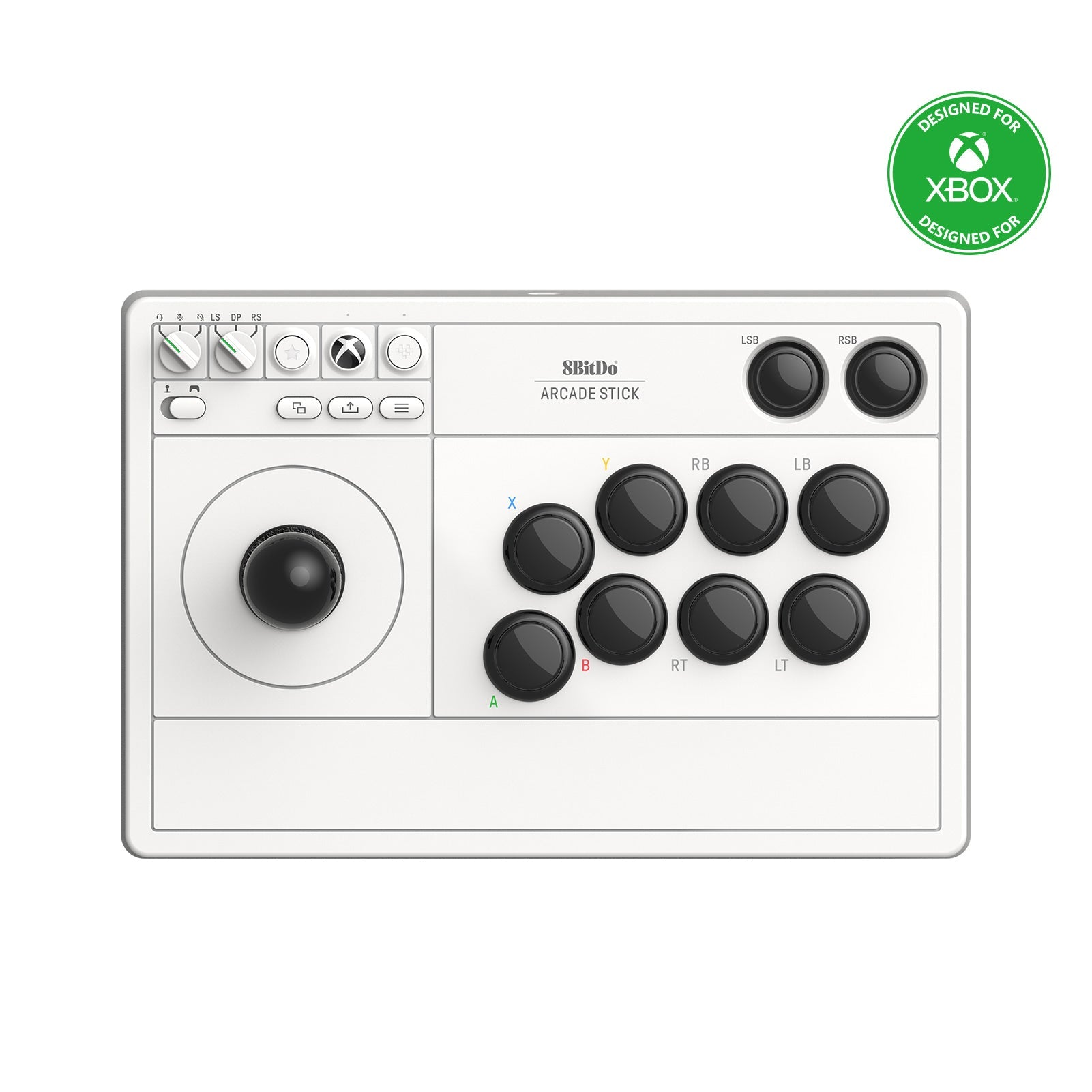 8BitDo Arcade Stick for Xbox - Arcade Control Design for Supported Platforms