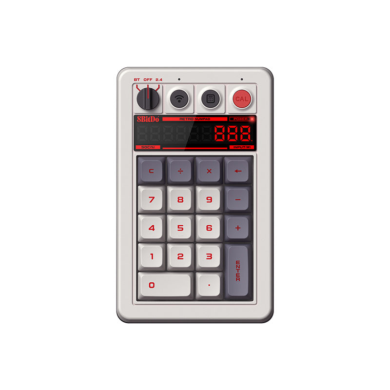 8BitDo Retro 18 Mechanical Numpad - Keyboard Collection for Gaming and Daily Typing