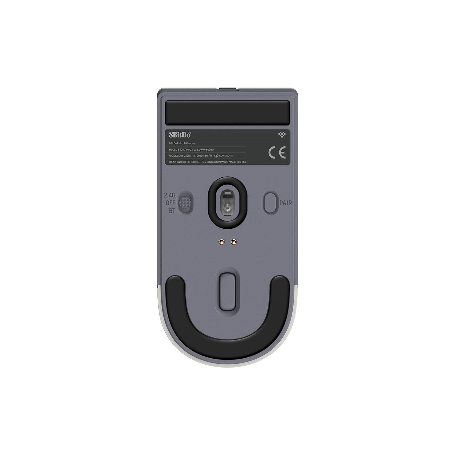 8BitDo Retro R8 Mouse - N Edition - Mouse Edition for Flexible Computer Use