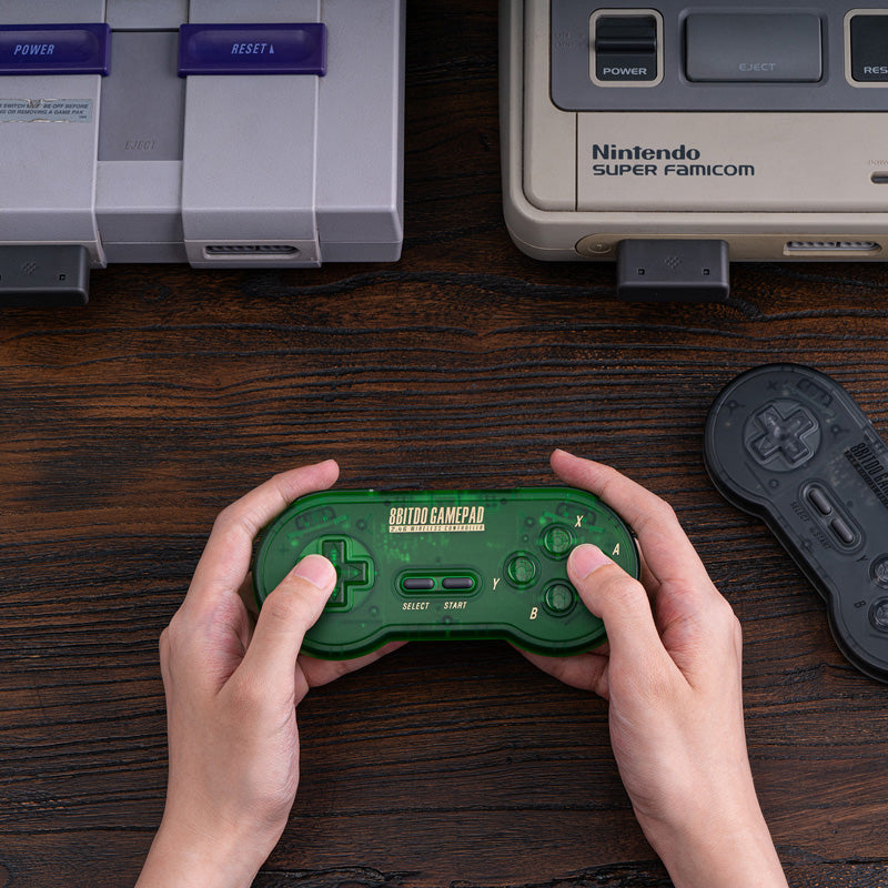 8BitDo SN30 2.4G - Controller Edition with Practical Input Features