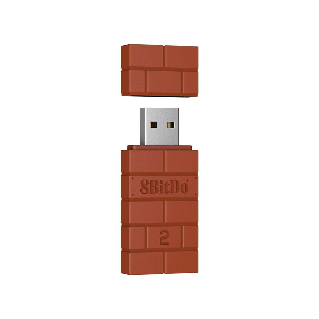 8BitDo Wireless Bluetooth USB Adapter 2 - Gaming Adapter Edition for Compatible Devices