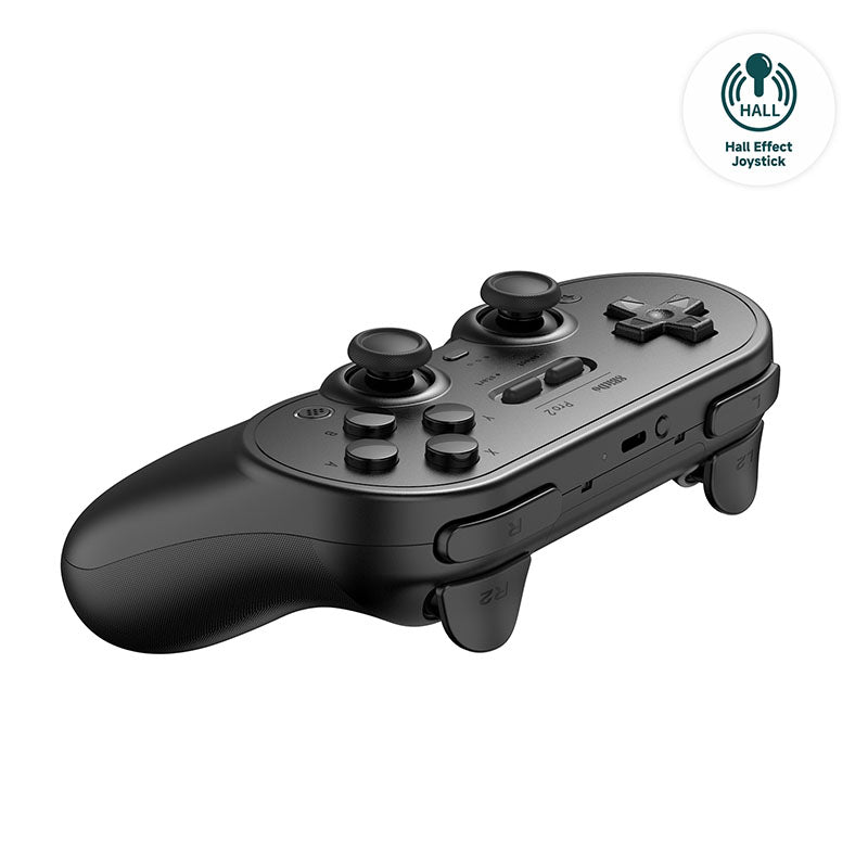 8BitDo Pro 2 (Hall Effect Joystick) - Accessory Design for Compatible Gaming Devices