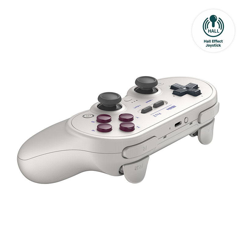 8BitDo Pro 2 (Hall Effect Joystick) - Accessory Design for Compatible Gaming Devices