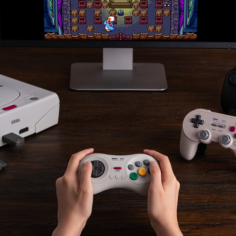 8BitDo Retro Receiver for Saturn - Gaming Adapter Edition for Compatible Devices