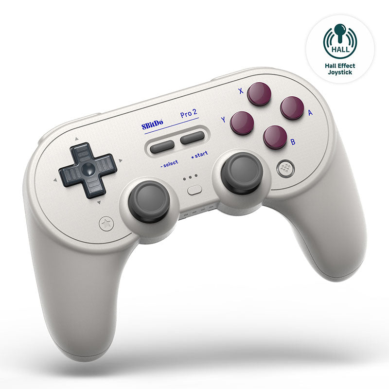 8BitDo Pro 2 (Hall Effect Joystick) - Accessory Design for Compatible Gaming Devices