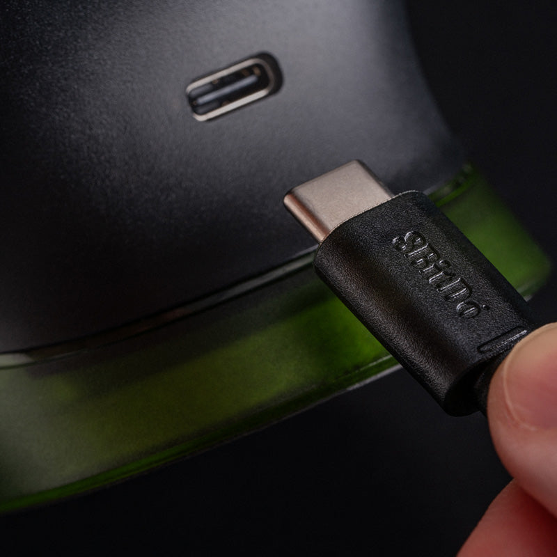 8BitDo Retro R8 Mouse - Xbox Edition - Mouse Edition for Flexible Computer Use