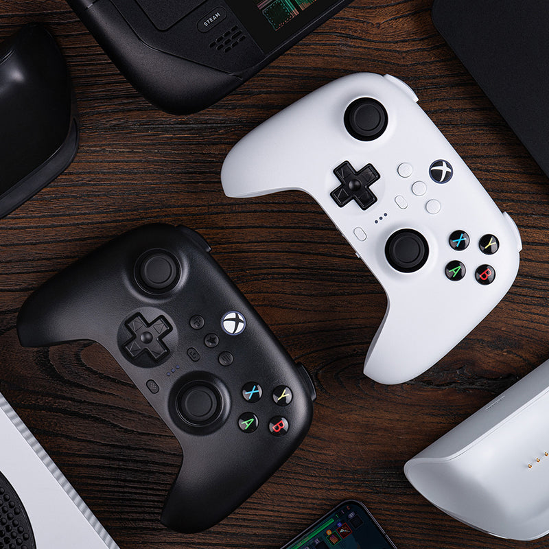 8BitDo Ultimate 3-mode Controller for Xbox (Wired for Xbox Series X|S and Xbox One Wireless for Windows and Android) - Controller Edition with Practical Input Features