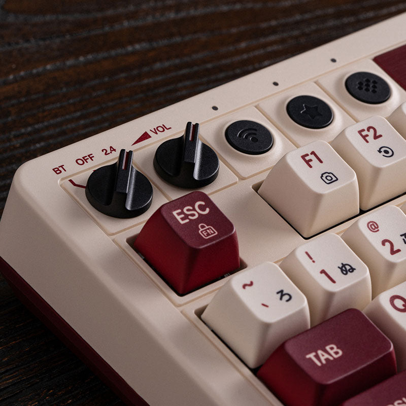 8BitDo Retro 108 Mechanical Keyboard - Keyboard Collection for Gaming and Daily Typing