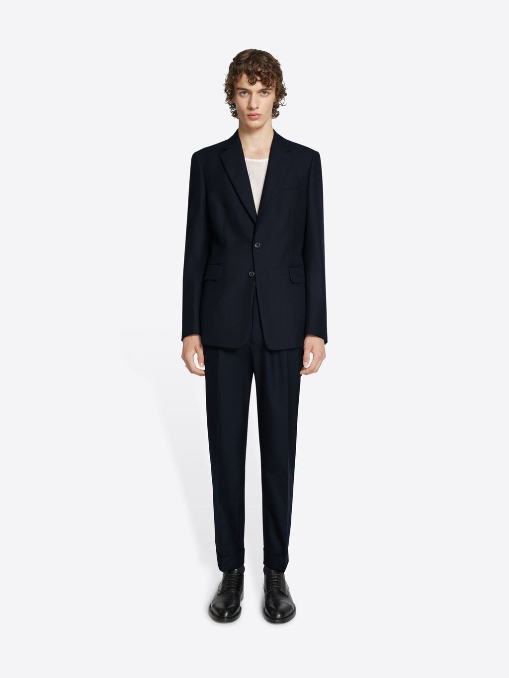 Slim Fit Wool Blazer