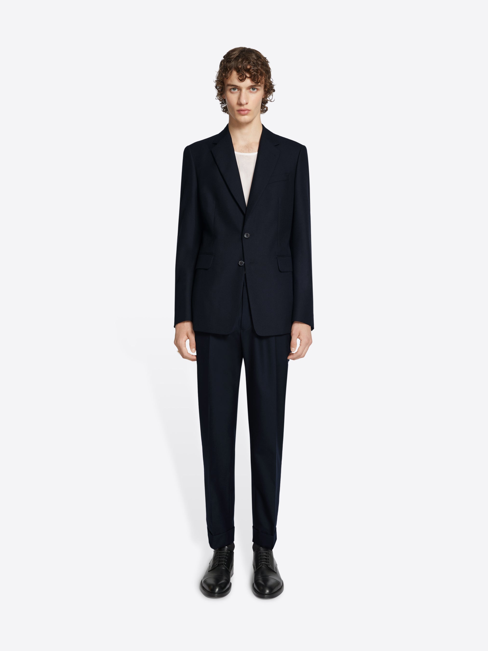 Slim Fit Wool Blazer