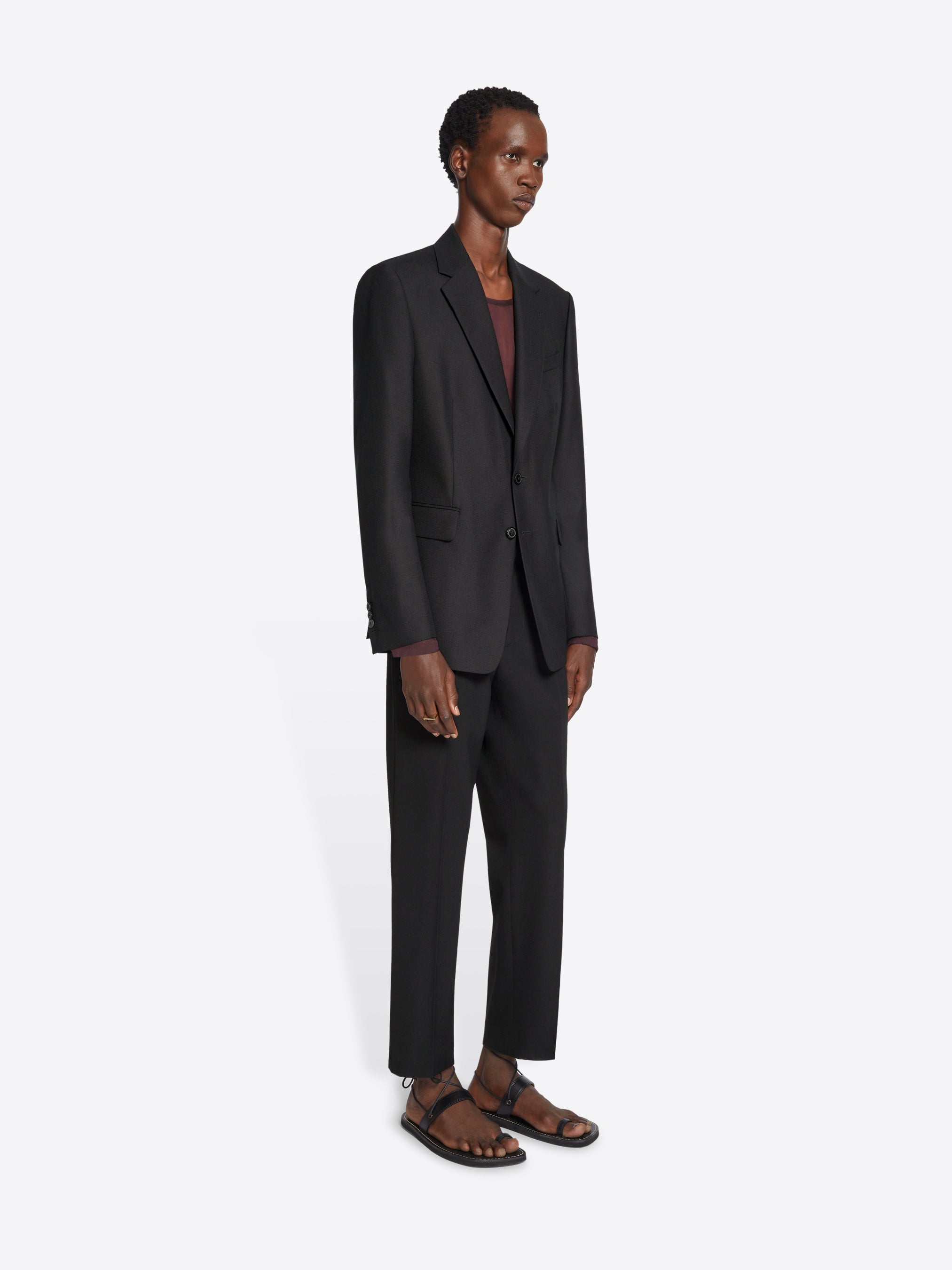 Slim Fit Wool Blazer
