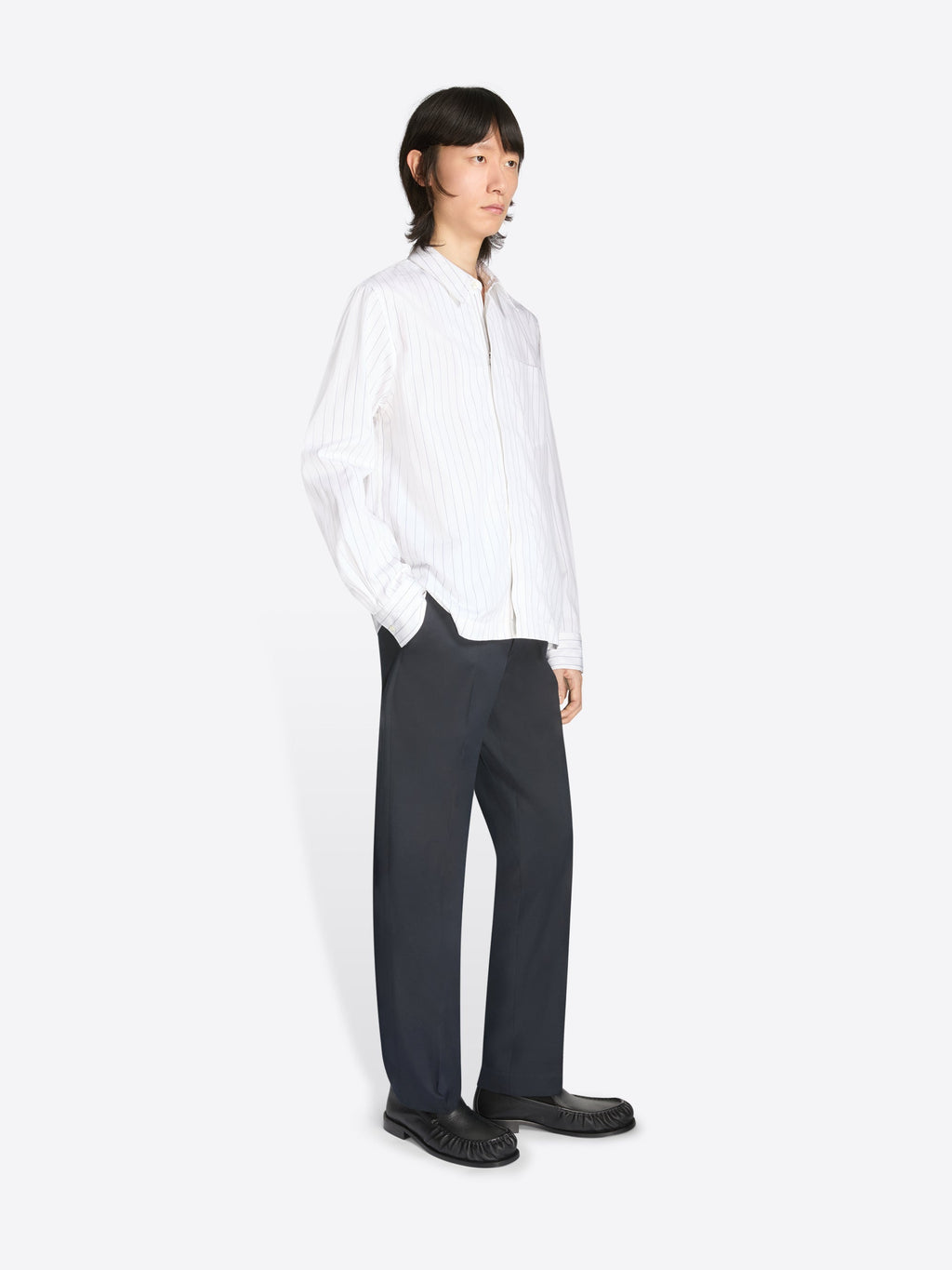 Slim Fit Wool Pants