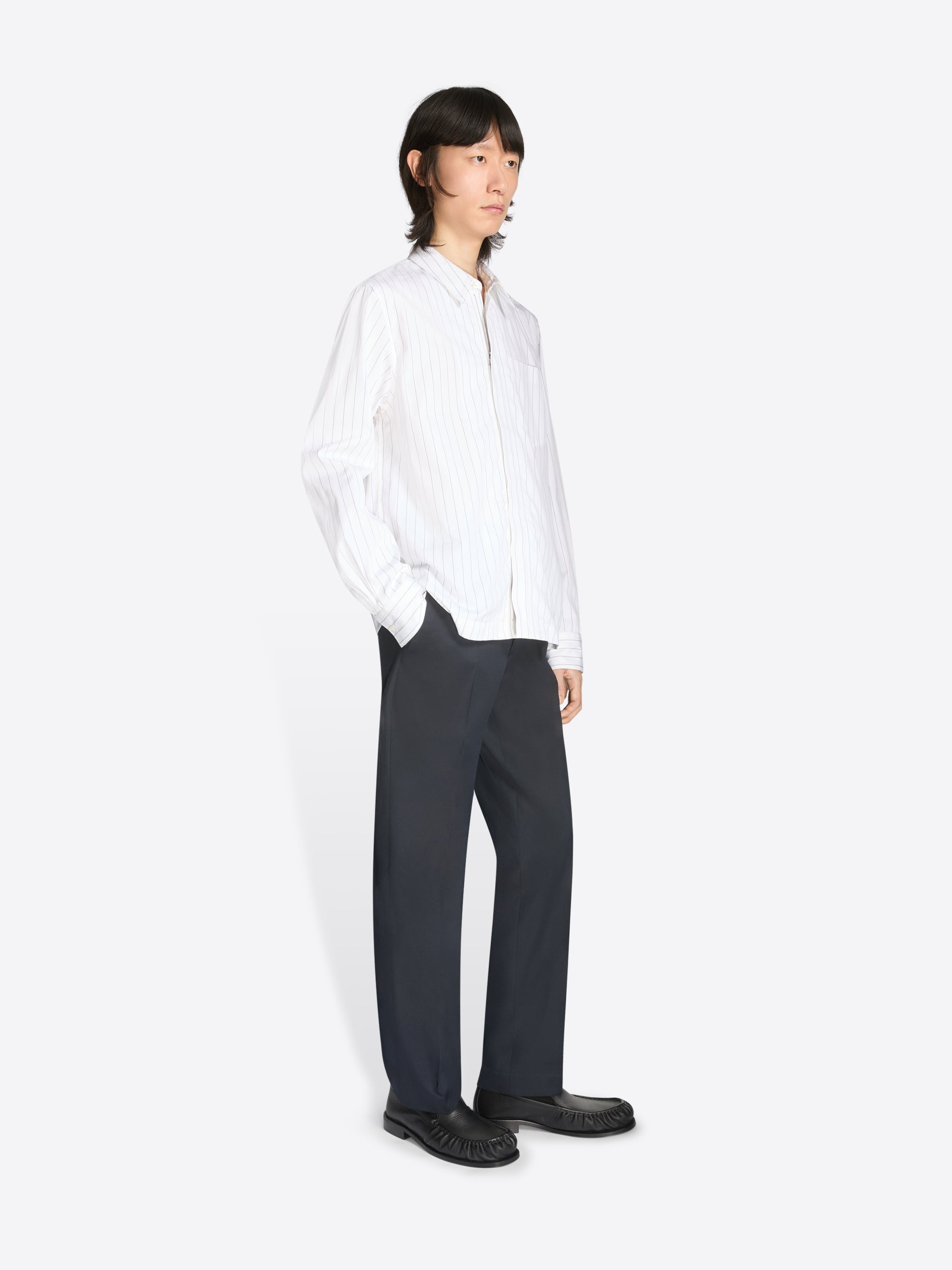 Slim Fit Wool Pants