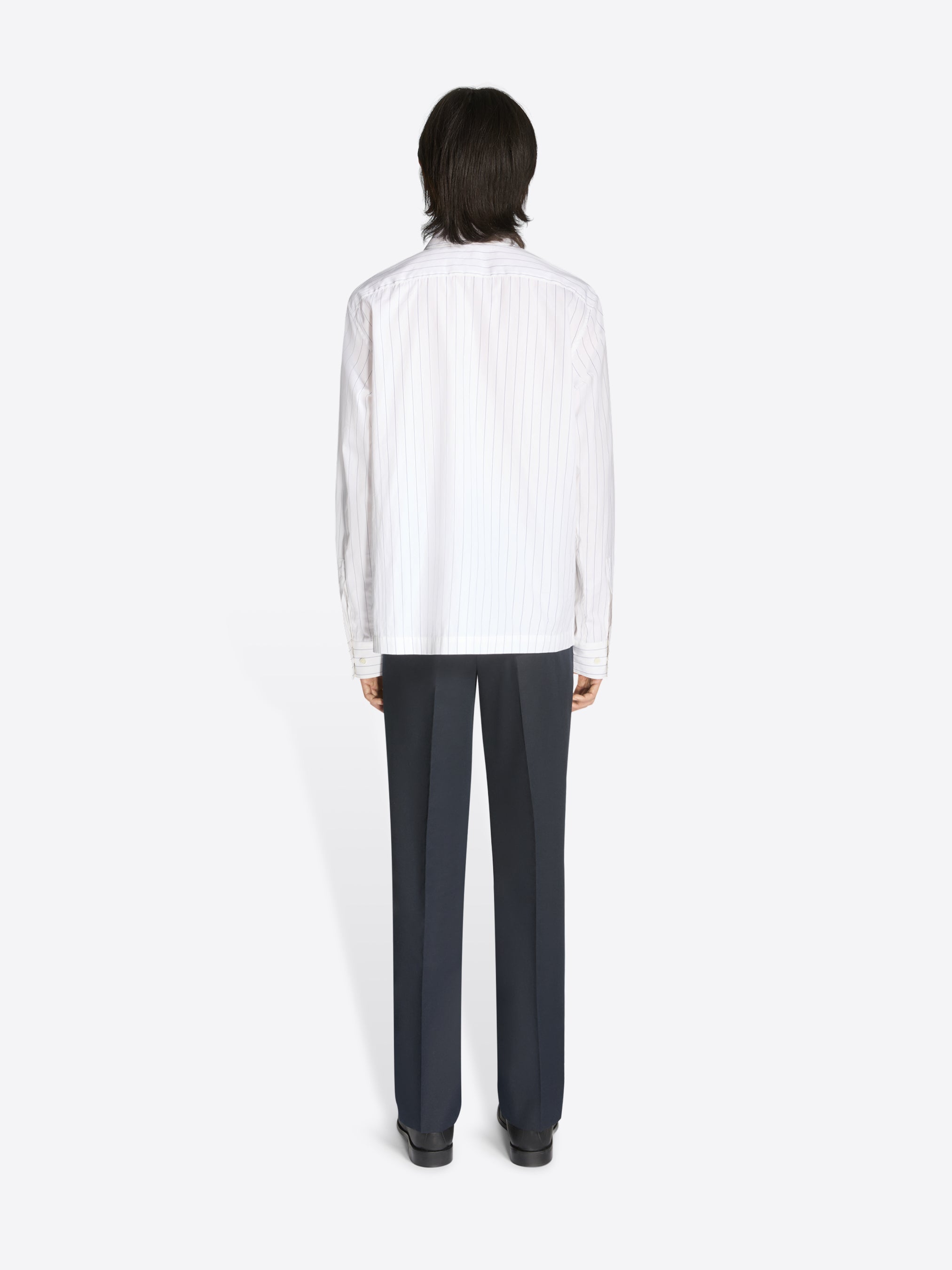 Slim Fit Wool Pants