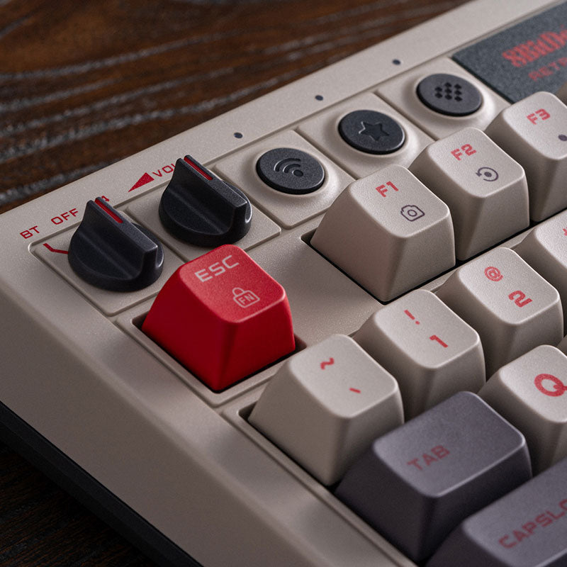 8BitDo Retro 108 Mechanical Keyboard - Keyboard Collection for Gaming and Daily Typing