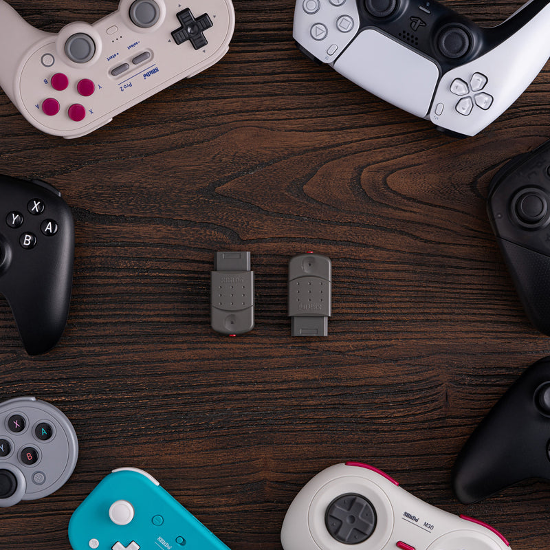 8BitDo Retro Receiver for Saturn - Gaming Adapter Edition for Compatible Devices