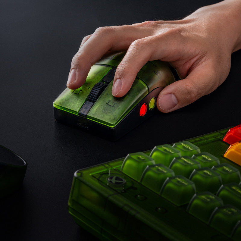 8BitDo Retro R8 Mouse - Xbox Edition - Mouse Edition for Flexible Computer Use