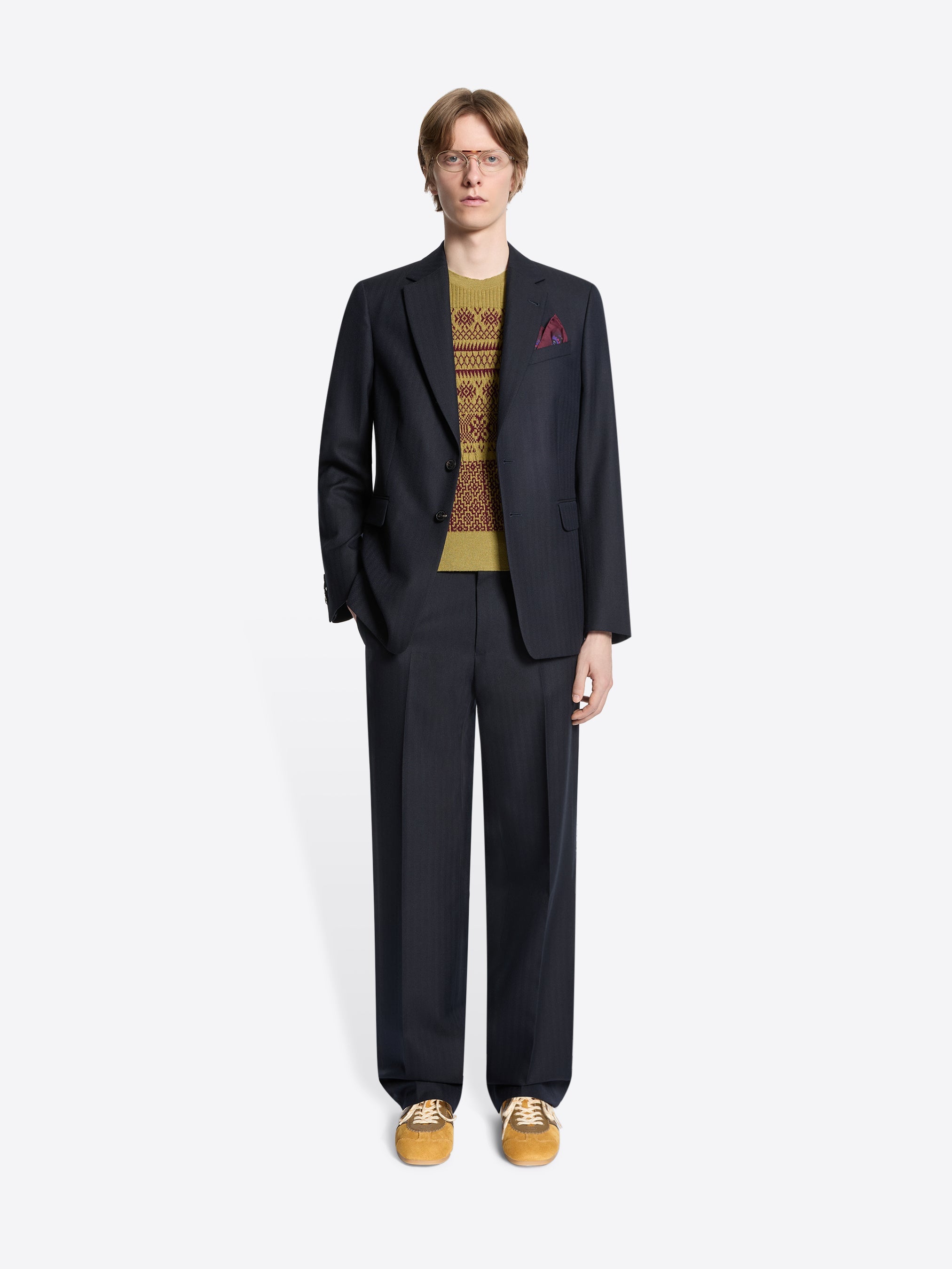 Slim Fit Wool Suit